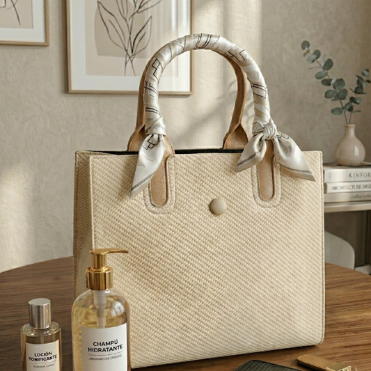 Tote bag for ladies Luxury Tote Minimalist Design CR-145