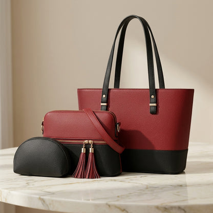 Chic Office Tote & Crossbody Combo Set CR-018