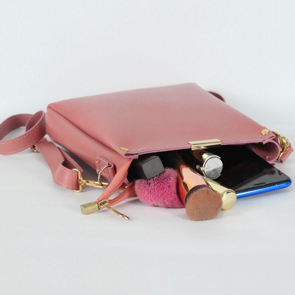 Plain Rexine Handbags For Girl's