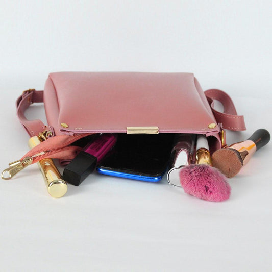 Plain Rexine Handbags For Girl's