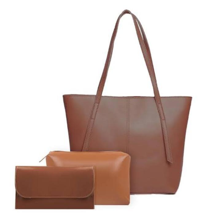 Classic Cocoa 3-in-1 Tote Bag Set (ZTS CR 054)