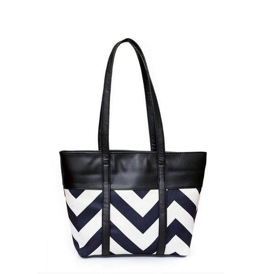 Modern Chevron Pattern Tote Bag ( ZTS-CR-061)