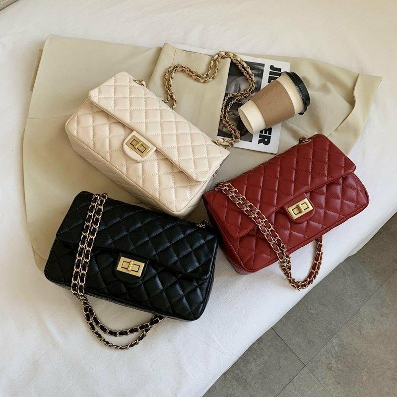 Caramel Quilted Chain Shoulder Bag – Sophisticated & Stylish (ZTS-CR-058)