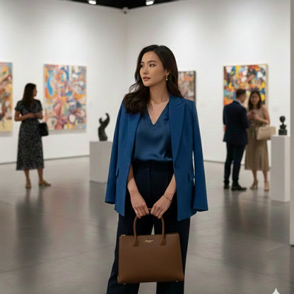 Luxury Soft-Texture Handbag ( CR-082)