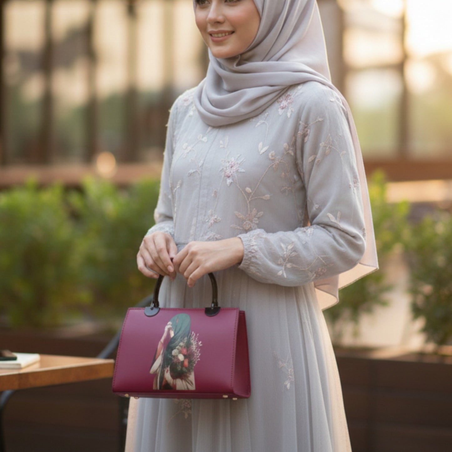 Elegant Mini Hijabi Handbag (CR-079)