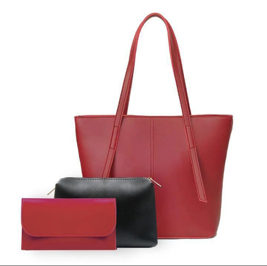 Classic Cocoa 3-in-1 Tote Bag Set (ZTS CR 054)