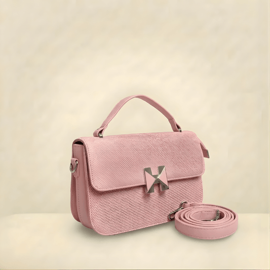 Stylish Textured Luxury Ladies HandBag CR-124