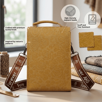 Crossbody Bag for women Premium Mustard Crossbody Bag with Signature Wide Strap CR-007