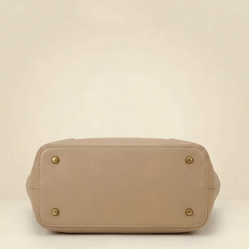 Trendy Brown Tote Bag with Scarf & Pouch CR-049