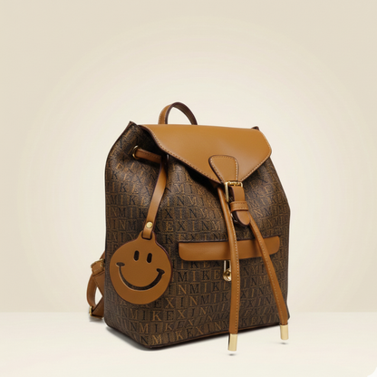 Multi Textured Ladies Tote Circular Monogram Bag CR-139
