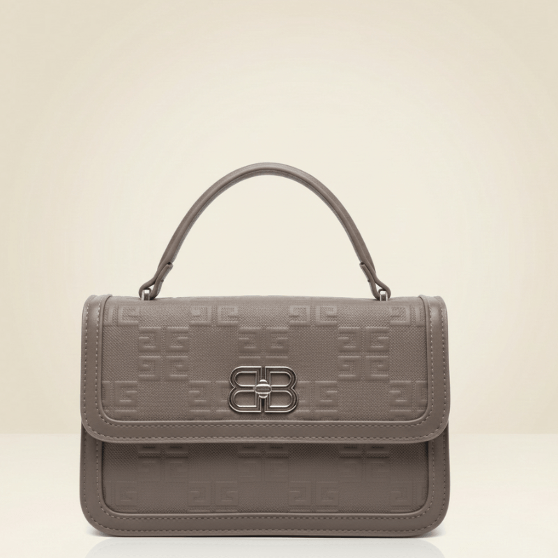 Handle Bag Modern Chic Minimalist Handbag CR-125