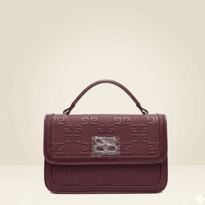 Handle Bag Modern Chic Minimalist Handbag CR-125