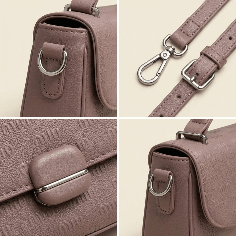 Premium Embossed  Handbag for Women – Elegant Luxury Ladies Bag CR-123