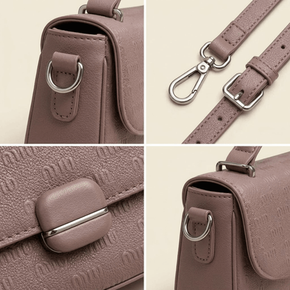 Premium Embossed  Handbag for Women – Elegant Luxury Ladies Bag CR-123