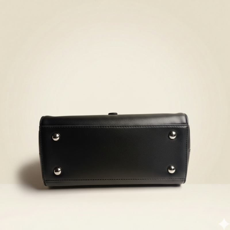 Modern Handbag Statement Fur-Handle Bag CR-137