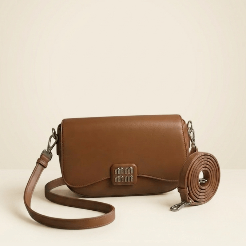 Chic Tan Structured Handbag – CR-138