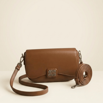 Chic Tan Structured Handbag – CR-138