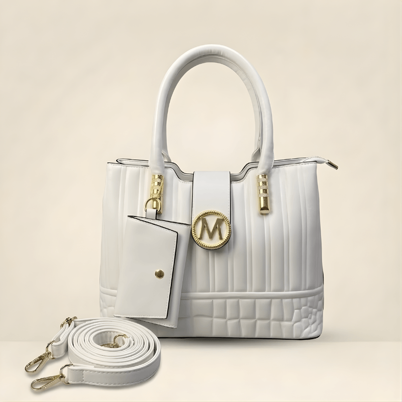 Premium Quilted Ladies Hand Bag With Pouch CR-141