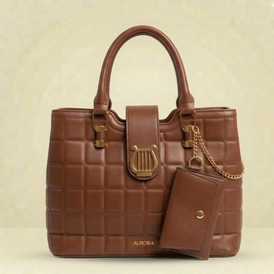 Ladies Bag Stylish Shoulder Bag with Pouch CR-156
