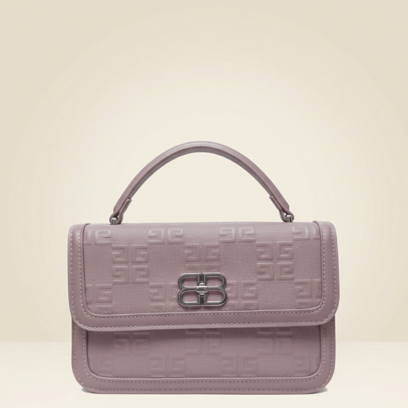 Handle Bag Modern Chic Minimalist Handbag CR-125