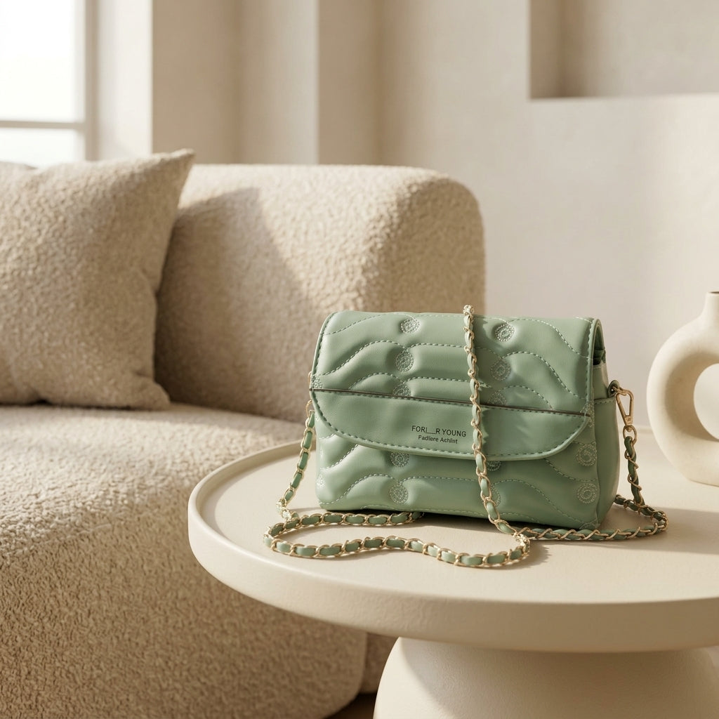 Crossbody Bag Modern Quilted Crossbody Bag for women CR-116