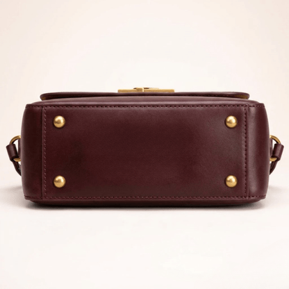 Crossbody Gold Chain, Metal Logo, Flap Closure CR-120