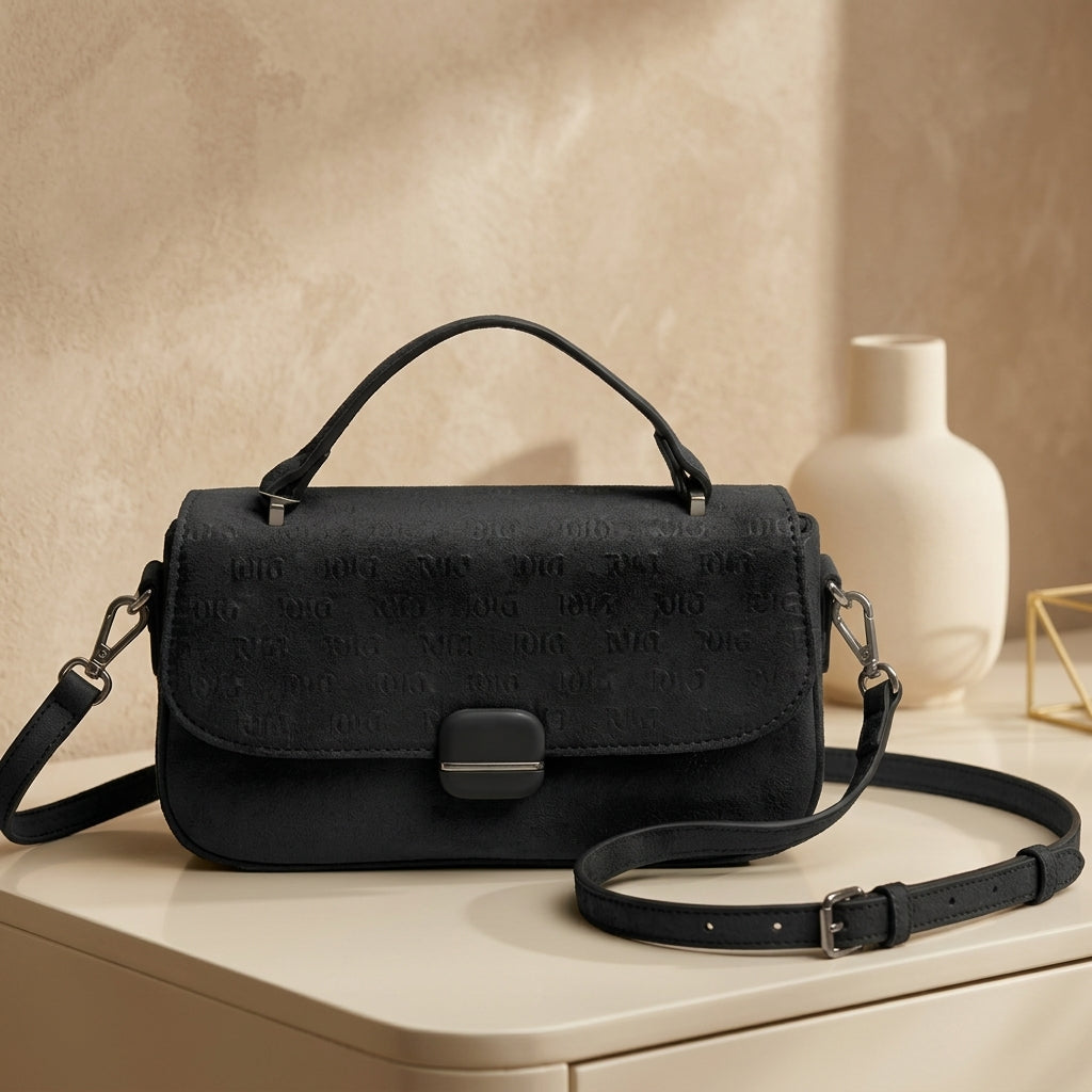 Premium Embossed  Handbag for Women – Elegant Luxury Ladies Bag CR-123