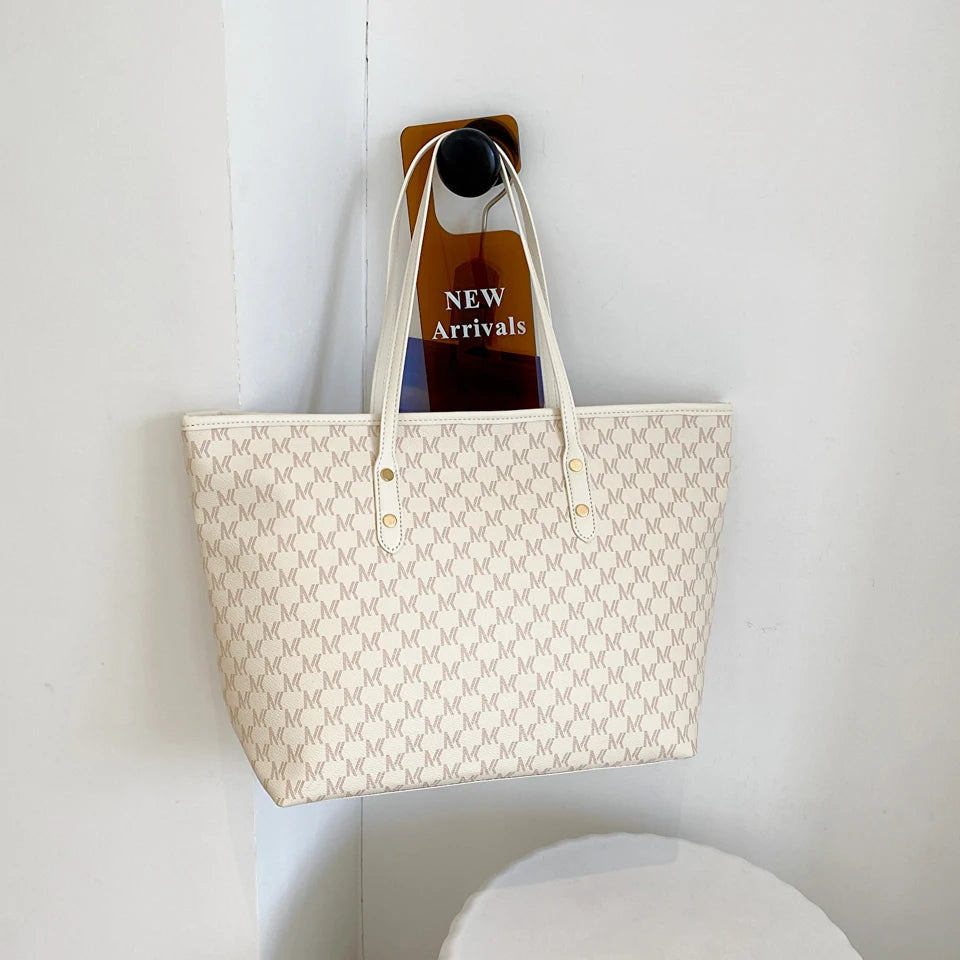 Monogram Print Luxury Tote Bag (ZTS-CR-036)