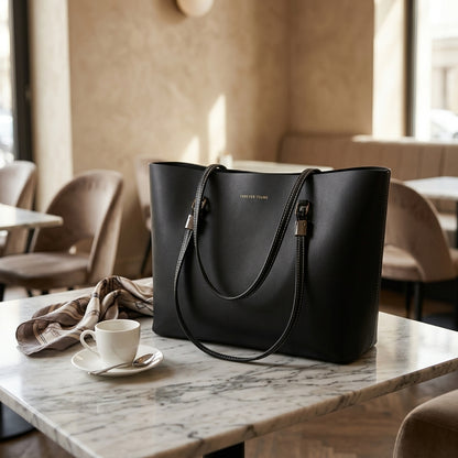 Handbag Vegan Leather, Stylish, Tote CR-043