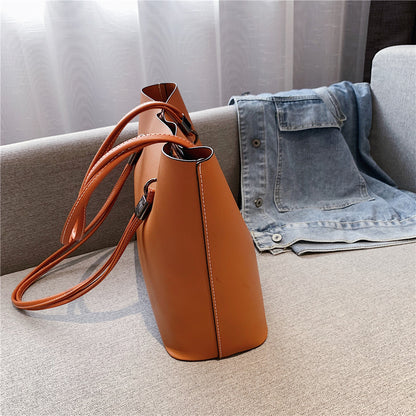 Handbag Vegan Leather, Stylish, Tote CR-043