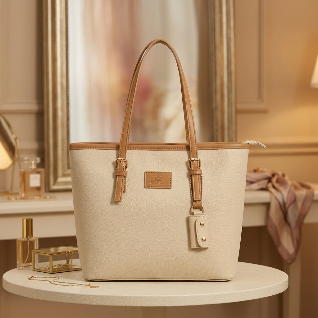 Ladies Tote Handbag elegant women’s tote bag  CR-060