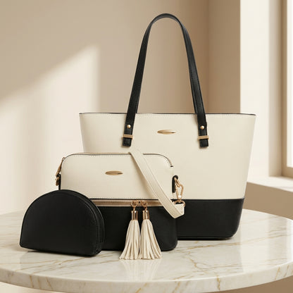 Chic Office Tote & Crossbody Combo Set CR-018